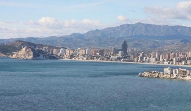 Ferienwohnung Vista Al Mar Benidorm Exterior foto